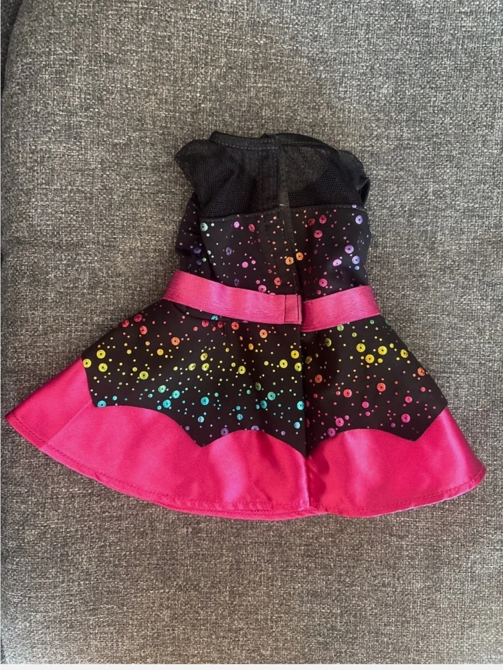 American Girl Chants and Charms Witch Costume Metallic Print Dress Halloween